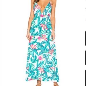 Perfect Minkpink Panama Palms Summer Maxi Dress!